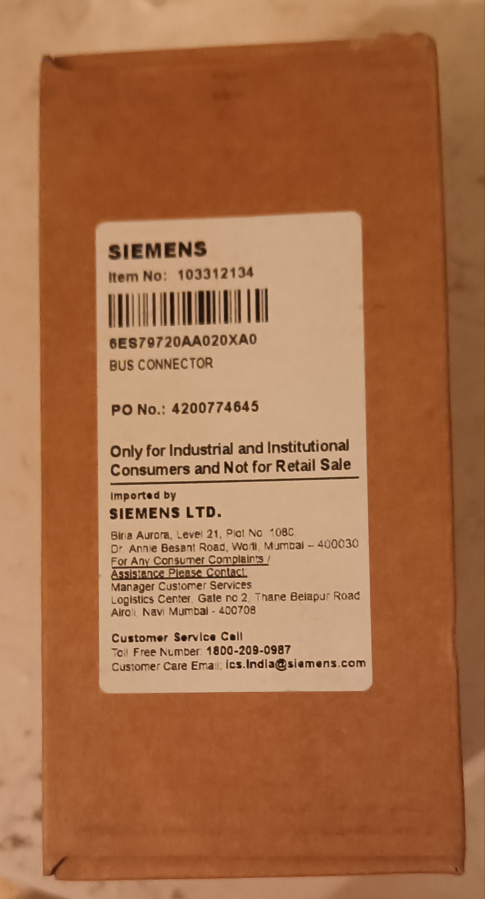 PLC & DCS Parts_Siemens_6ES7972-0AA02-0XA0