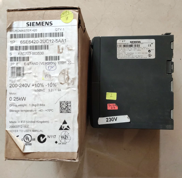 VFD & Accessories_Siemens_6SE64202UC125AA1