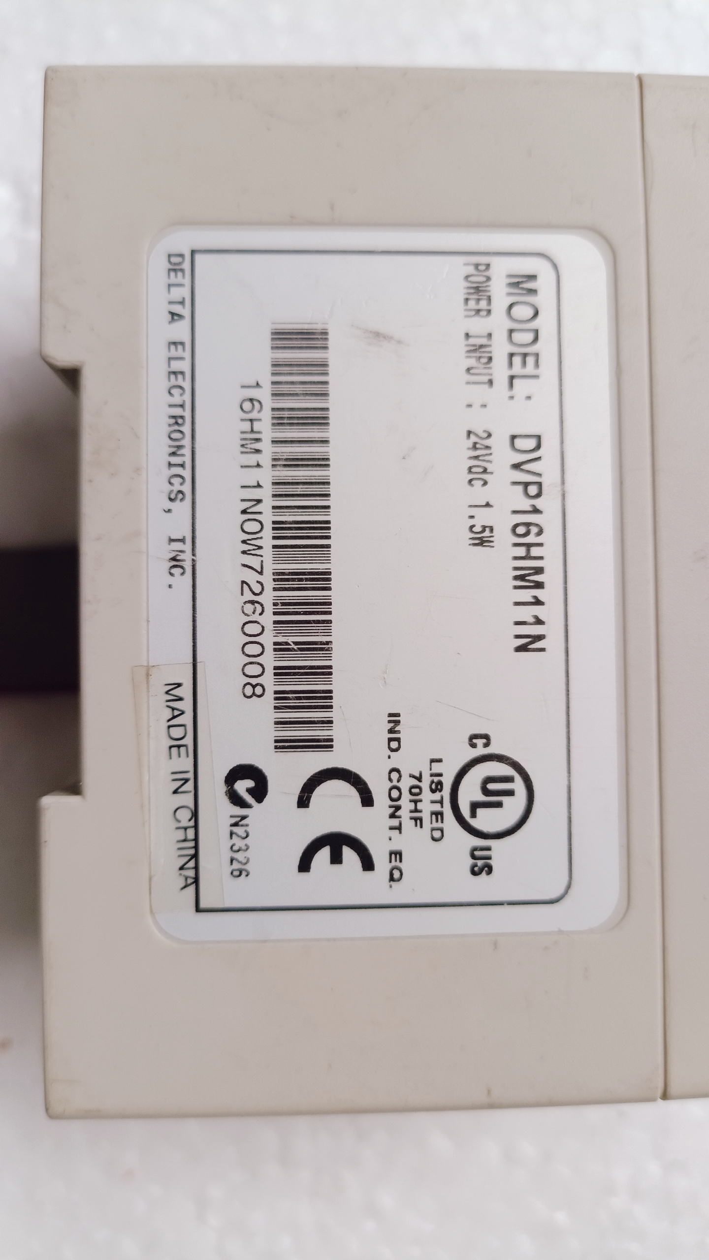 Electrical Parts_DELTA ELECTRONIC_DVP16HM11N
