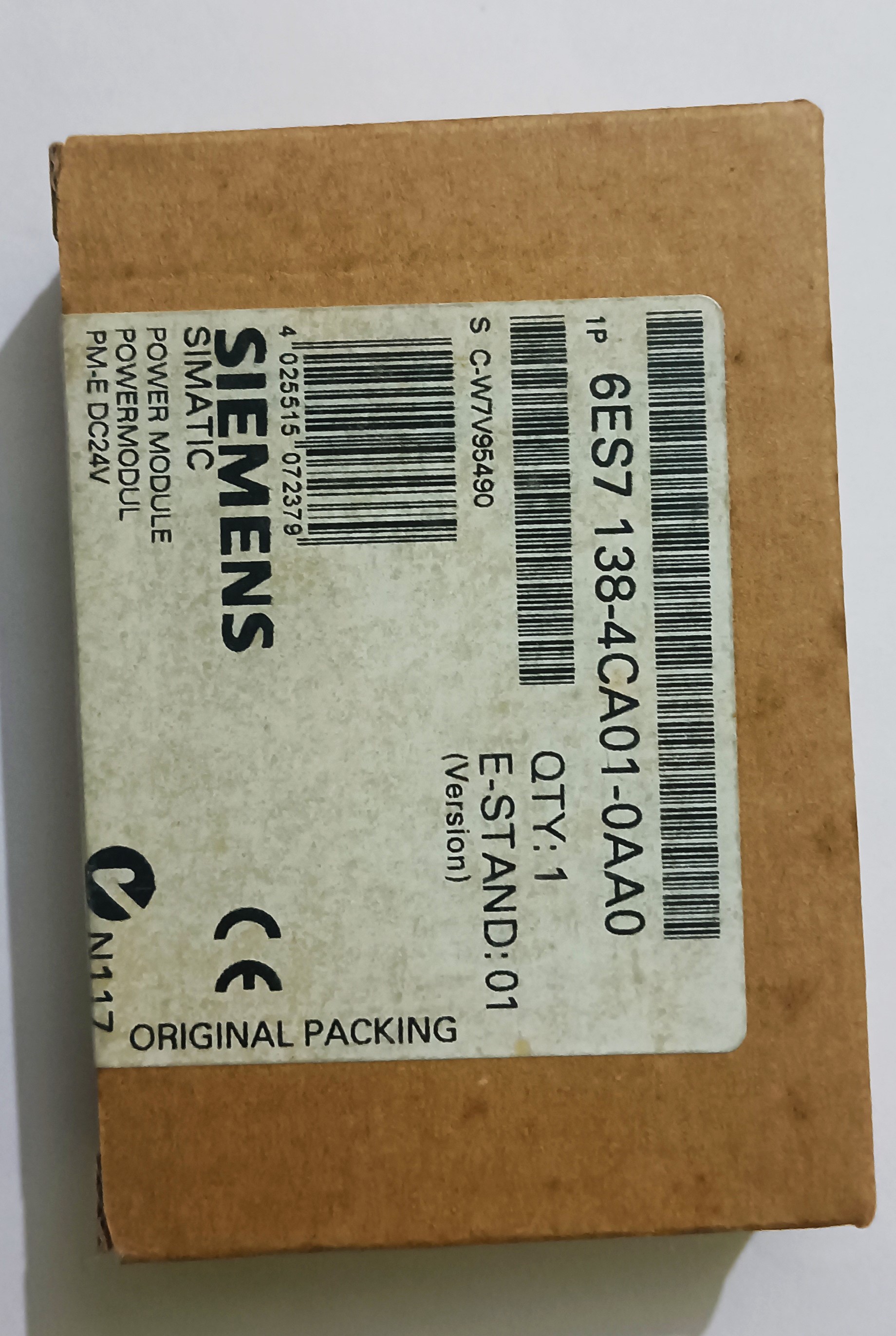 PLC & DCS Parts_Siemens_6ES71384CA010AA0