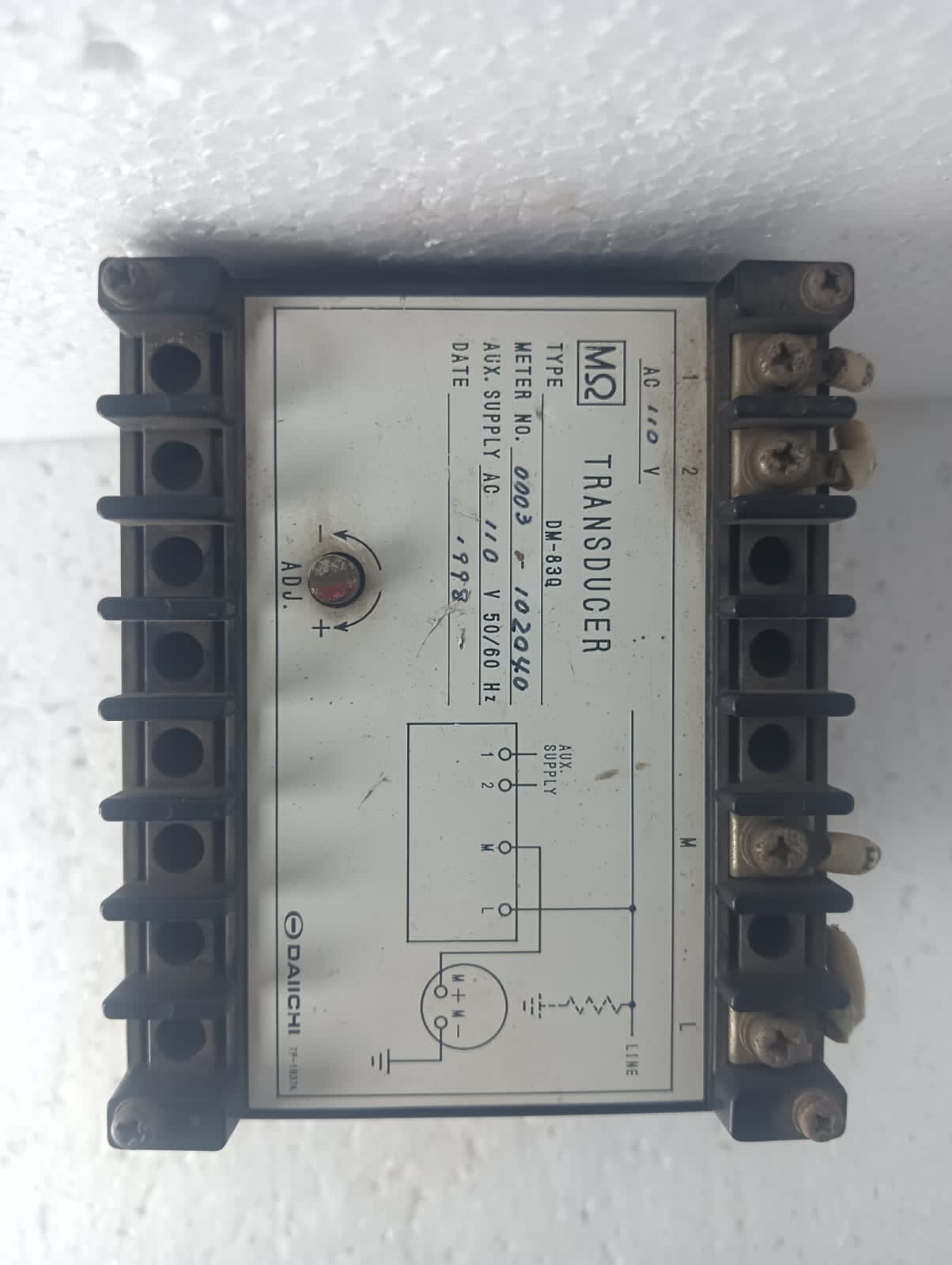 Electrical Parts_DAIICHI_DM-83 Q
